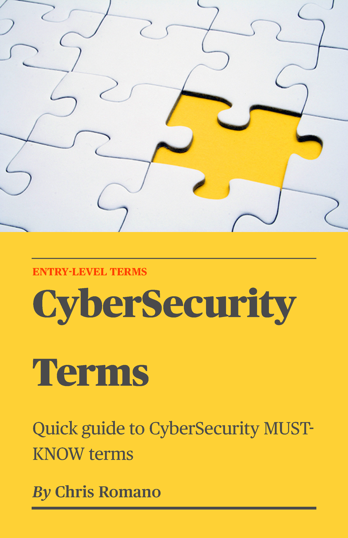 Cybersecurity Terms To Know - ENTRY-LEVEL TERMS CyberSecurity Terms ...