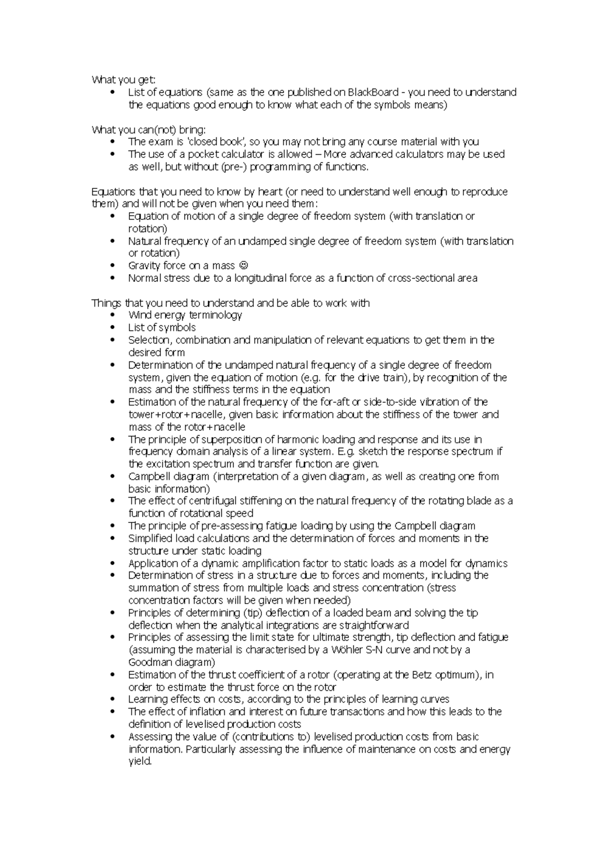 What You Need To Know At Midterm Exam 2 What You Get List Of