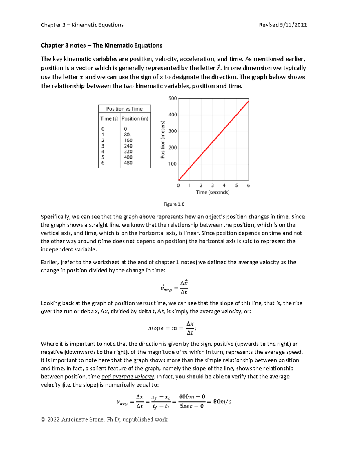 chapter-3-notes-kinematic-equations-chapter-3-notes-the-kinematic