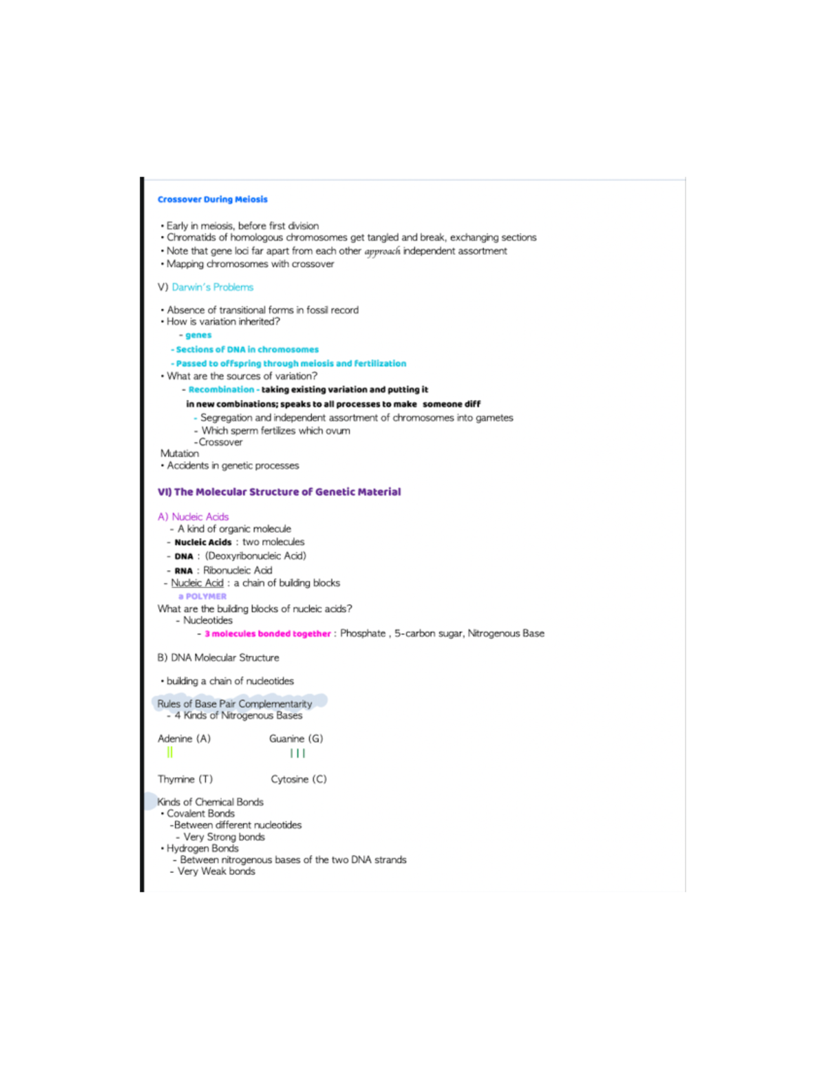 Cell division notes - ANTHRO 2B - Studocu