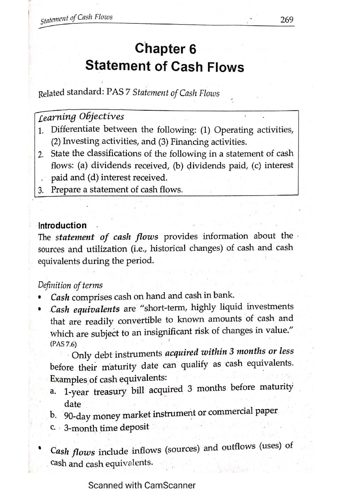 chapter 6 of business plan