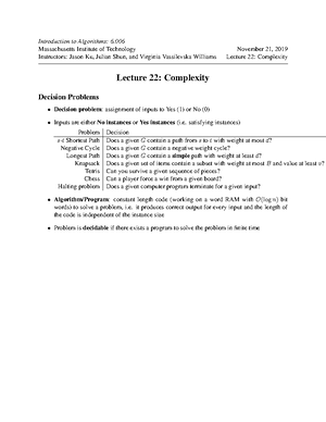 L01 - Lecturer-Jason Ku - Introduction to Algorithms: 6. Massachusetts ...