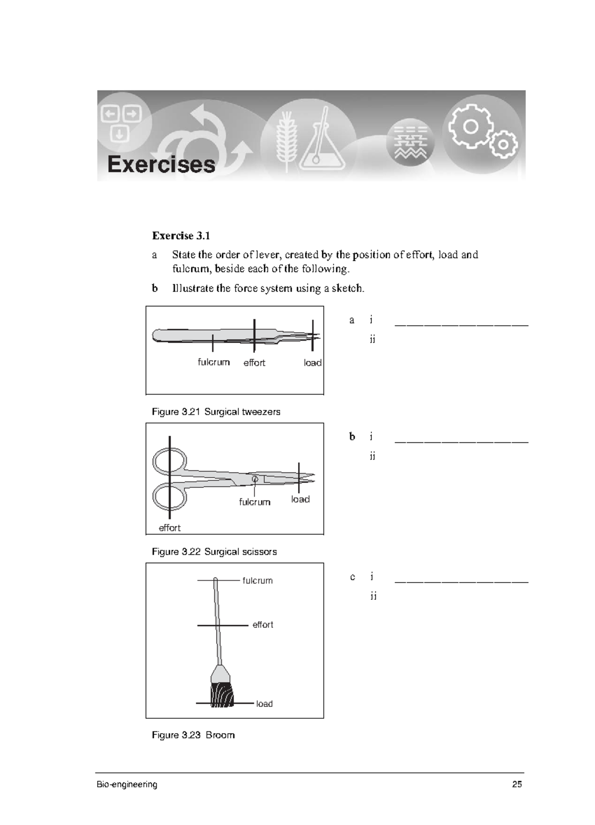 Biomedical Engineering Part 3 Exercises - ####### Bio-engineering 25 ...