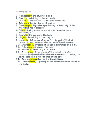 Final exam review - notes - Final Exam Study Guide Chapter 19 Alveol ...