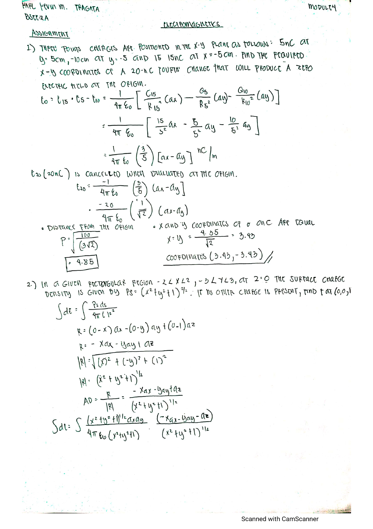 Electromagnetic - Practice materials for engineering - Mechanical ...