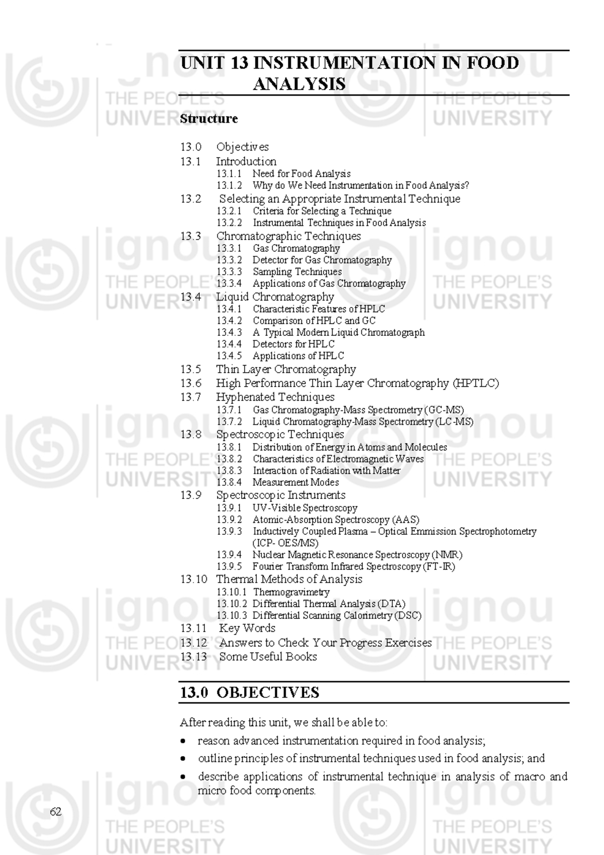 Unit 13 Methods Of Food Analysis UNIT 13 INSTRUMENTATION IN FOOD Food unit-13-methods-of-food-analysis-unit-13-instrumentation-in-food-food
