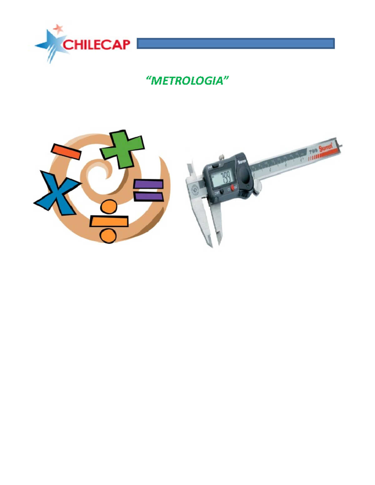 MOD. 01 Metrologia Basica REV - “METROLOGIA” VOLTAICO TIG Y MIG ...