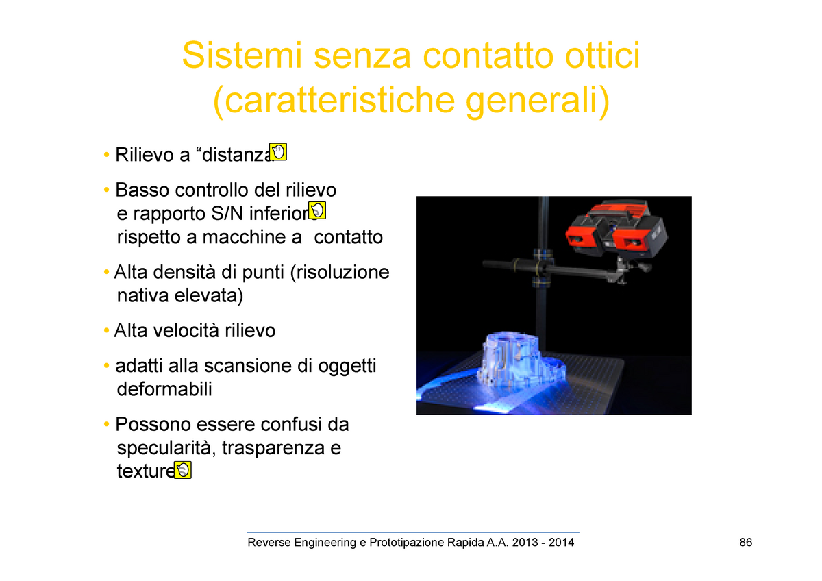 Appunti,Reverse Engineering E Prototipazione Rapida - Tecnologie Per L ...