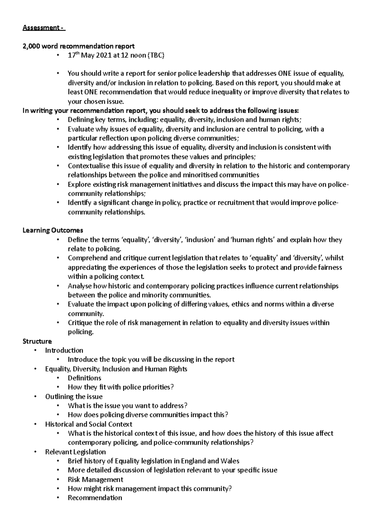 equality-diversity-and-inclusion-assessment-2-000-word