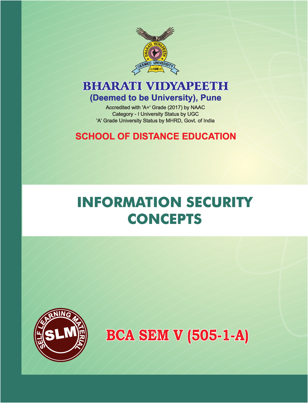 Information Security Concepts - Unit Contents Page No. 1 Information ...