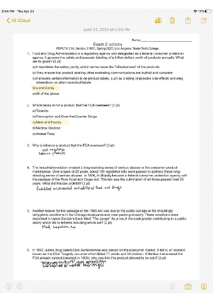 Esme prp assignment 1 - With Dr. Acosta - 66 ZZZ XZJE HGX ...