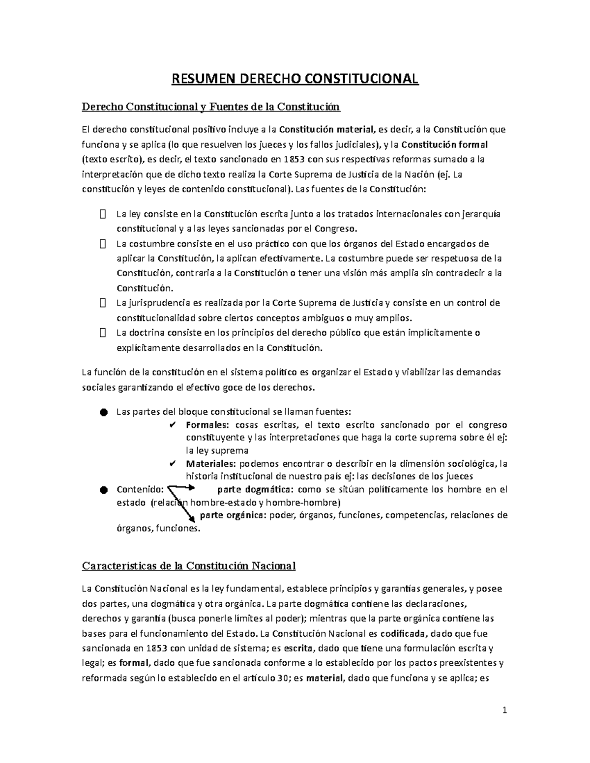 Resumen Derecho Constitucional - Todas Las Unidades - RESUMEN DERECHO ...