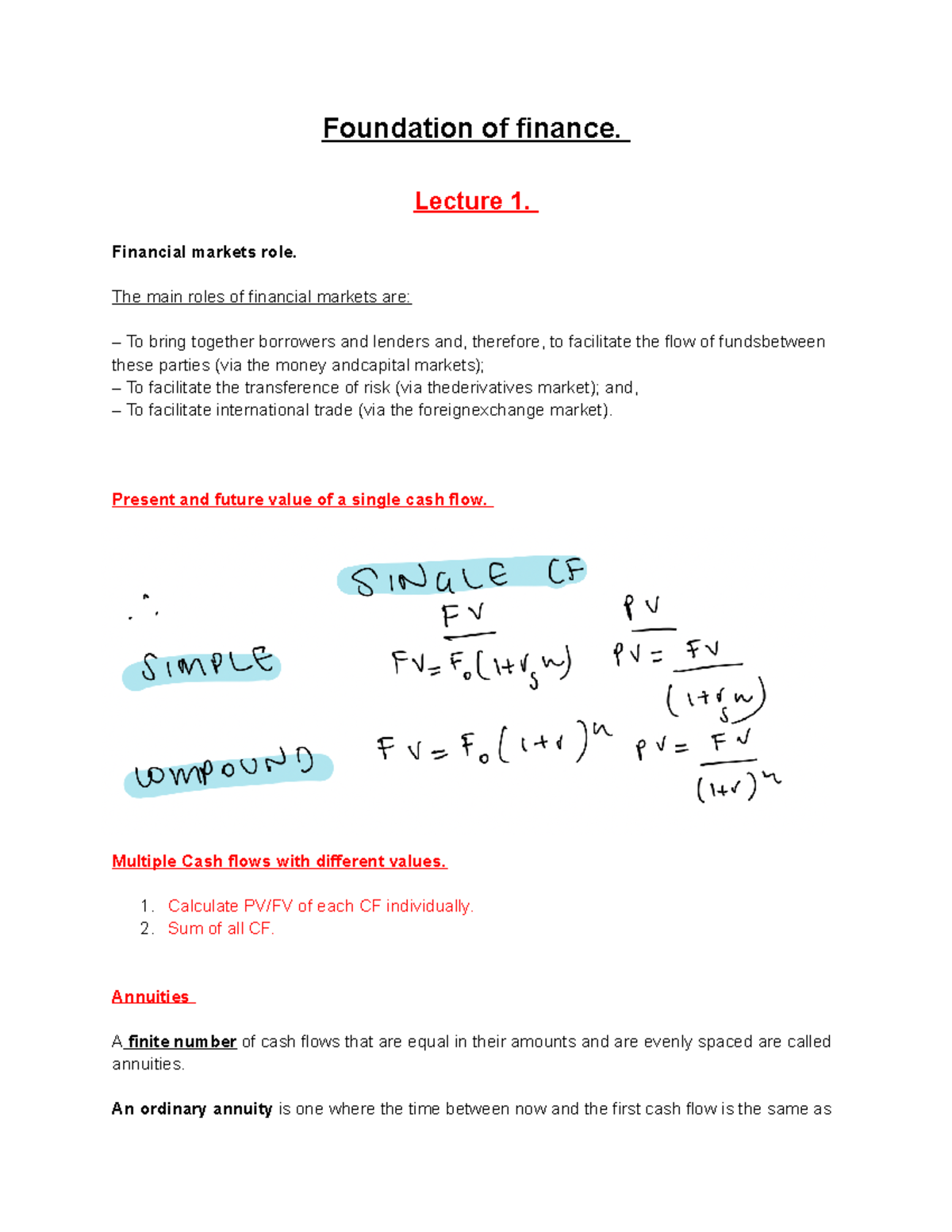 foundation-of-finance-lecture-1-financial-markets-role-the-main