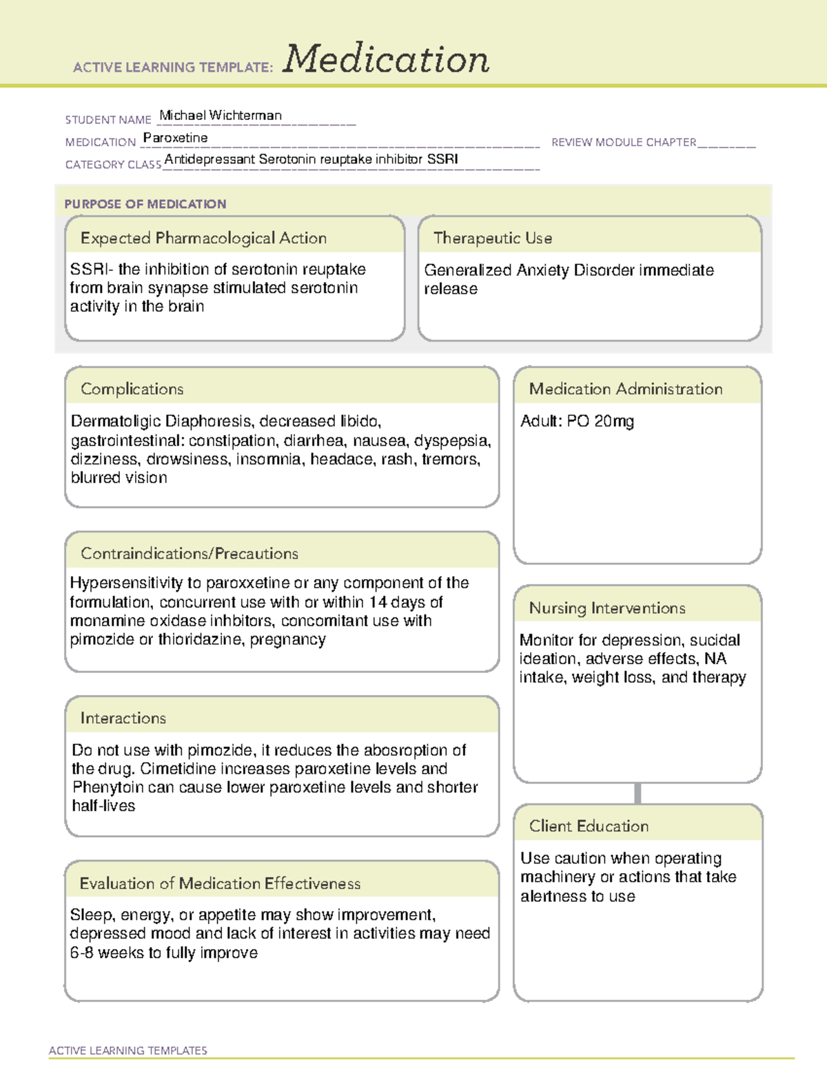 medication-paroxetine-ati-template-active-learning-templates