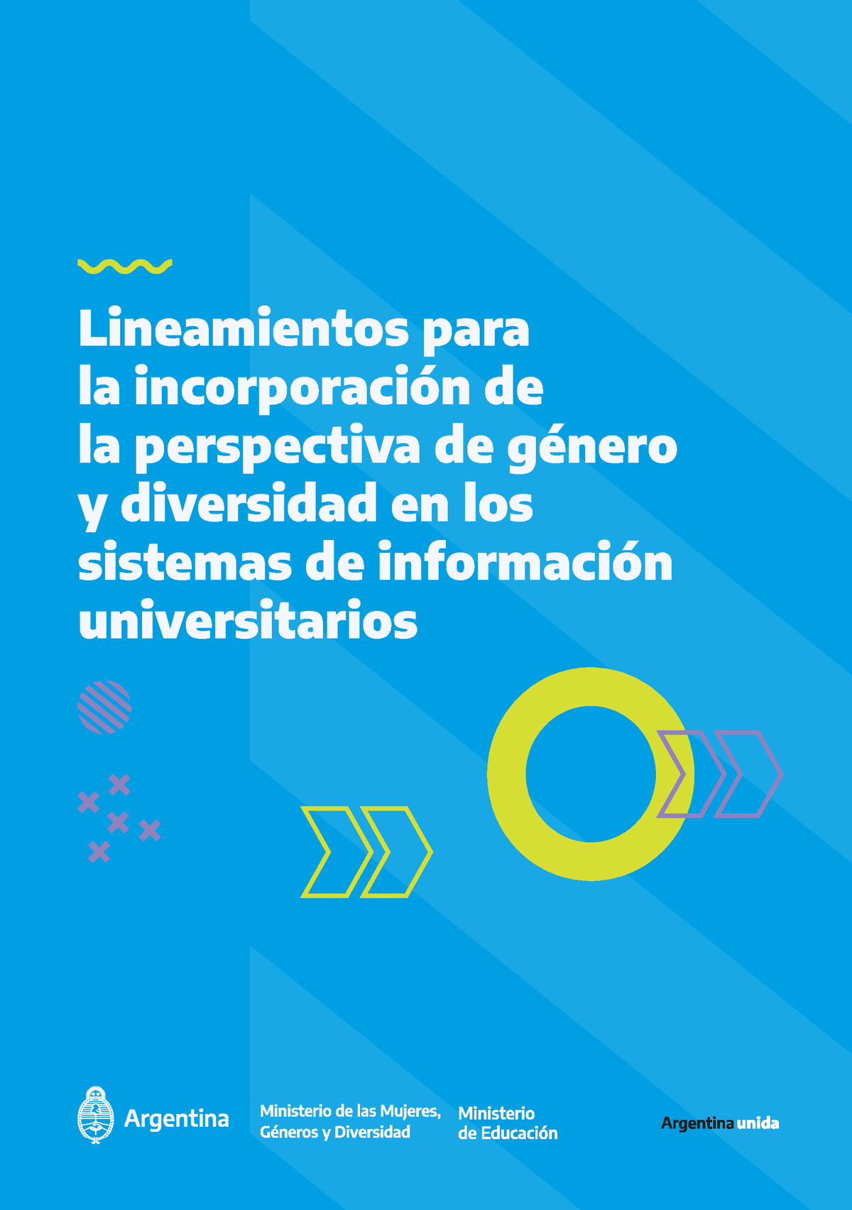 Lineamientos Para La Incorporacion De La Perspectiva De Genero Y Diversidad En Los Sistemas De 0836