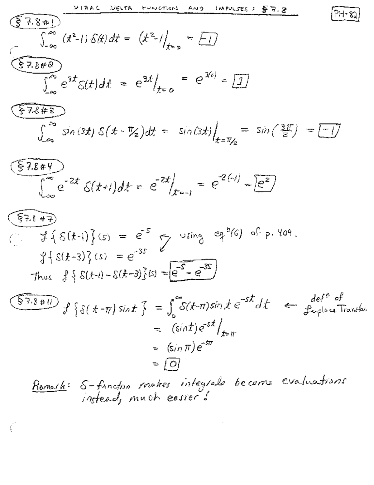Seminar assignments Differential equations 67 84 MATH 334