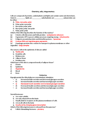 Physiological Systems and Processes 1 - Physiological Systems and ...