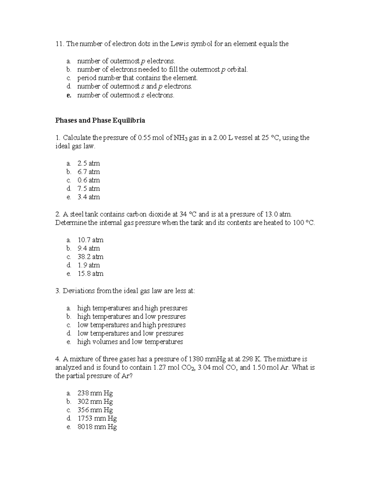 MCAT Review Silberberg - The number of electron dots in the Lewis ...