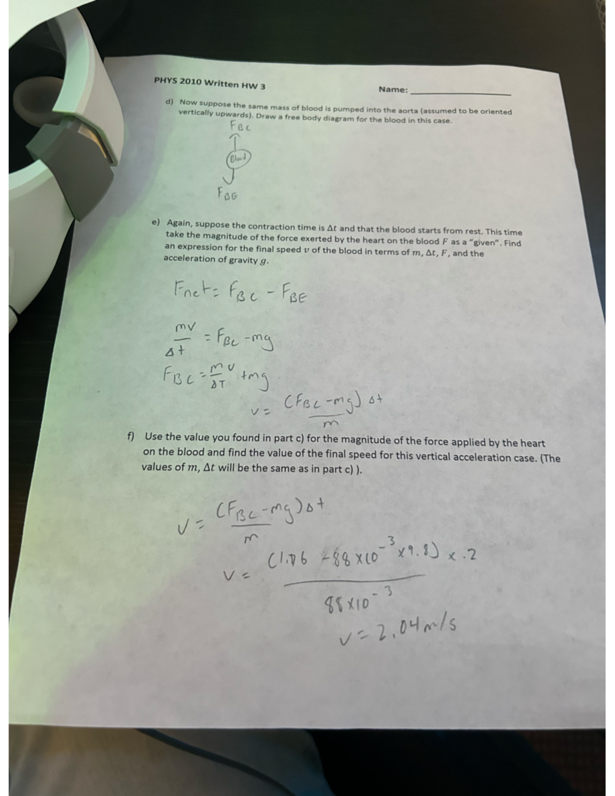 Hw 3 Hw 3 For Phys Phys 2010 Studocu