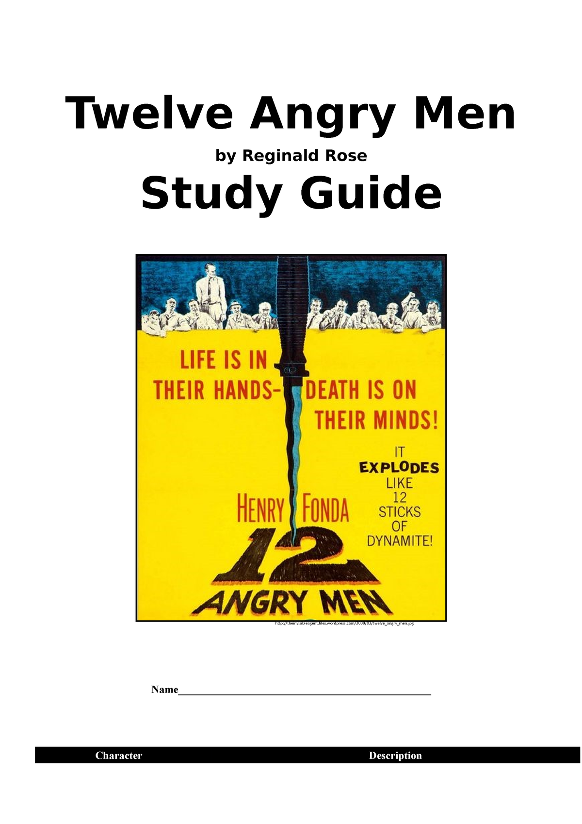 12-angry-men-activities-and-comprehension-qs-twelve-angry-men-by-reginald-rose-study-guide