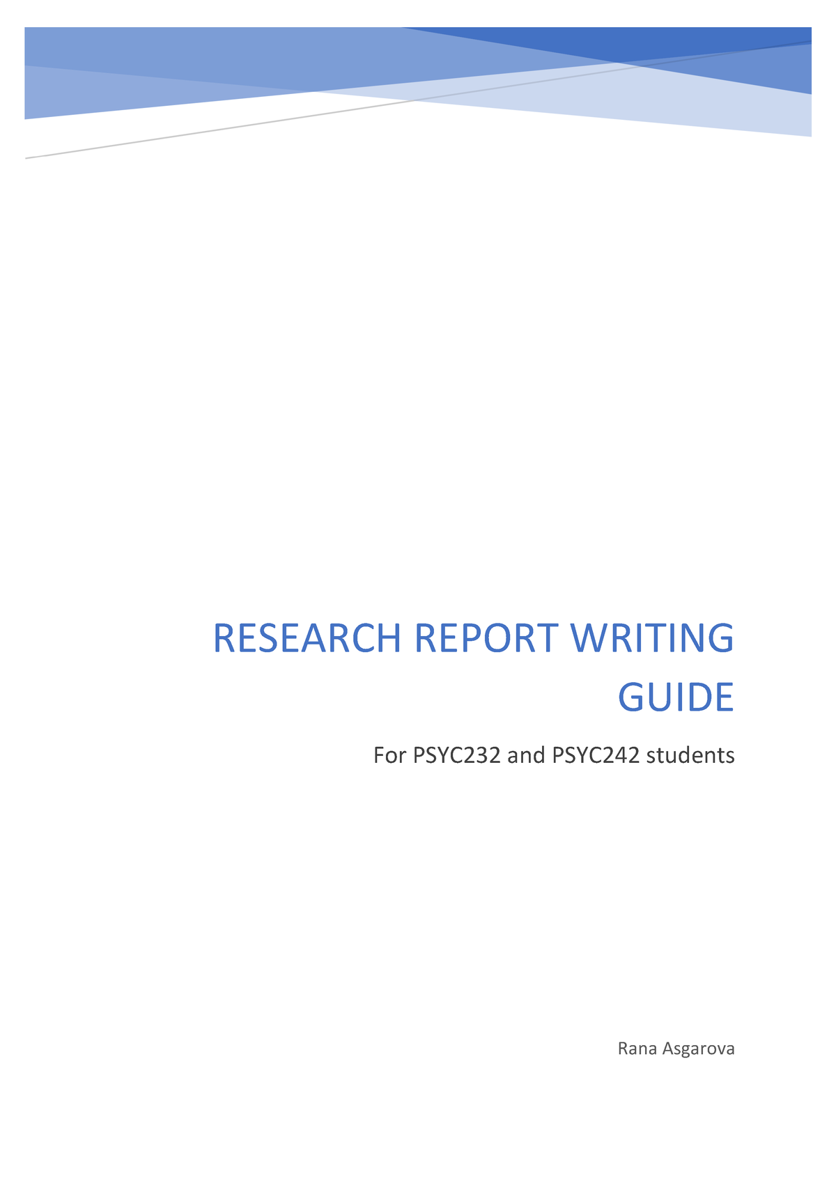 Research Report Writing Guide 2023 2024 RESEARCH REPORT WRITING GUIDE   Thumb 1200 1698 