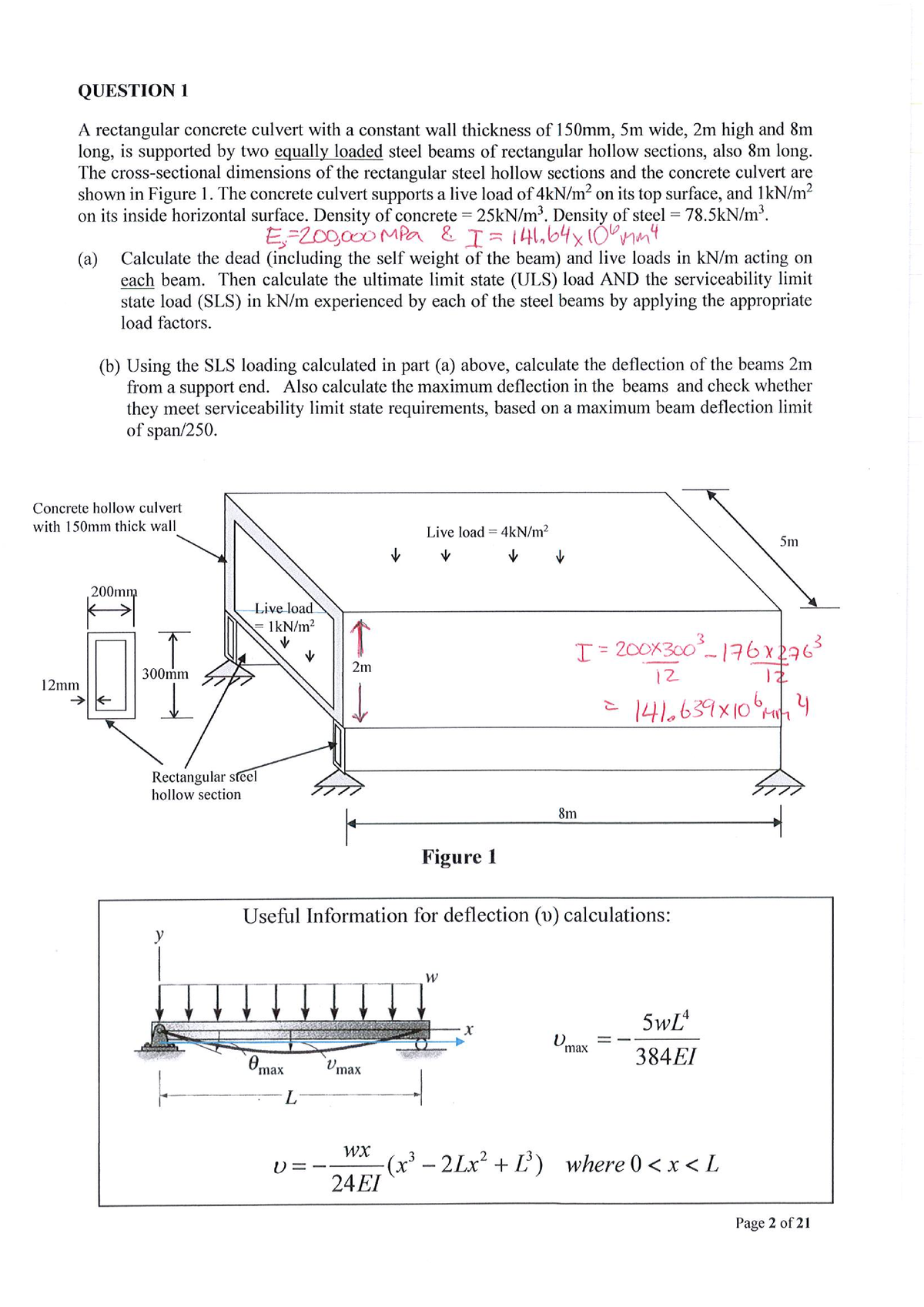 ENG1001 civil exam solutions 2016 s1 - Engineering Design: Lighter ...