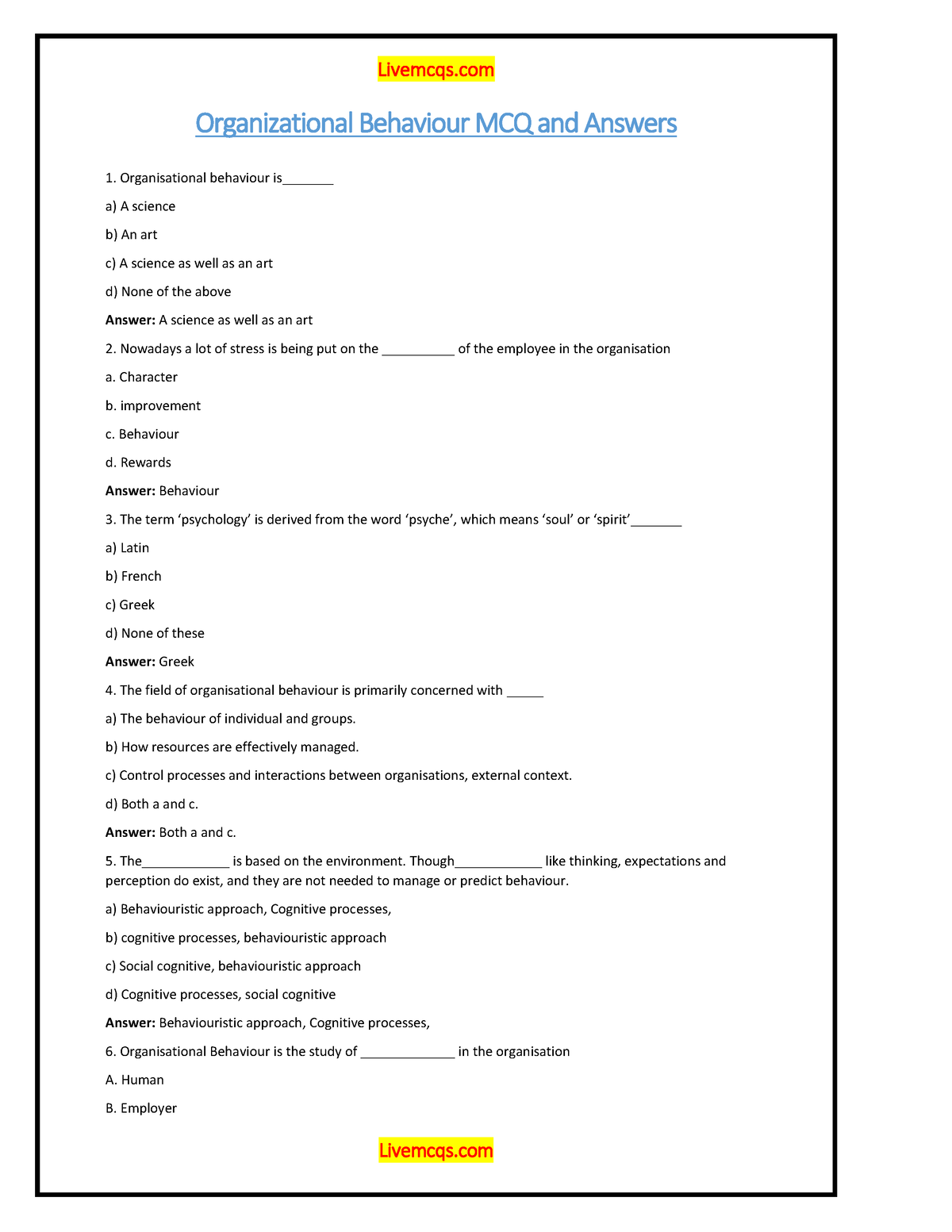 organizational-behaviour-mcq-and-answers-pdf-organizational-behaviour