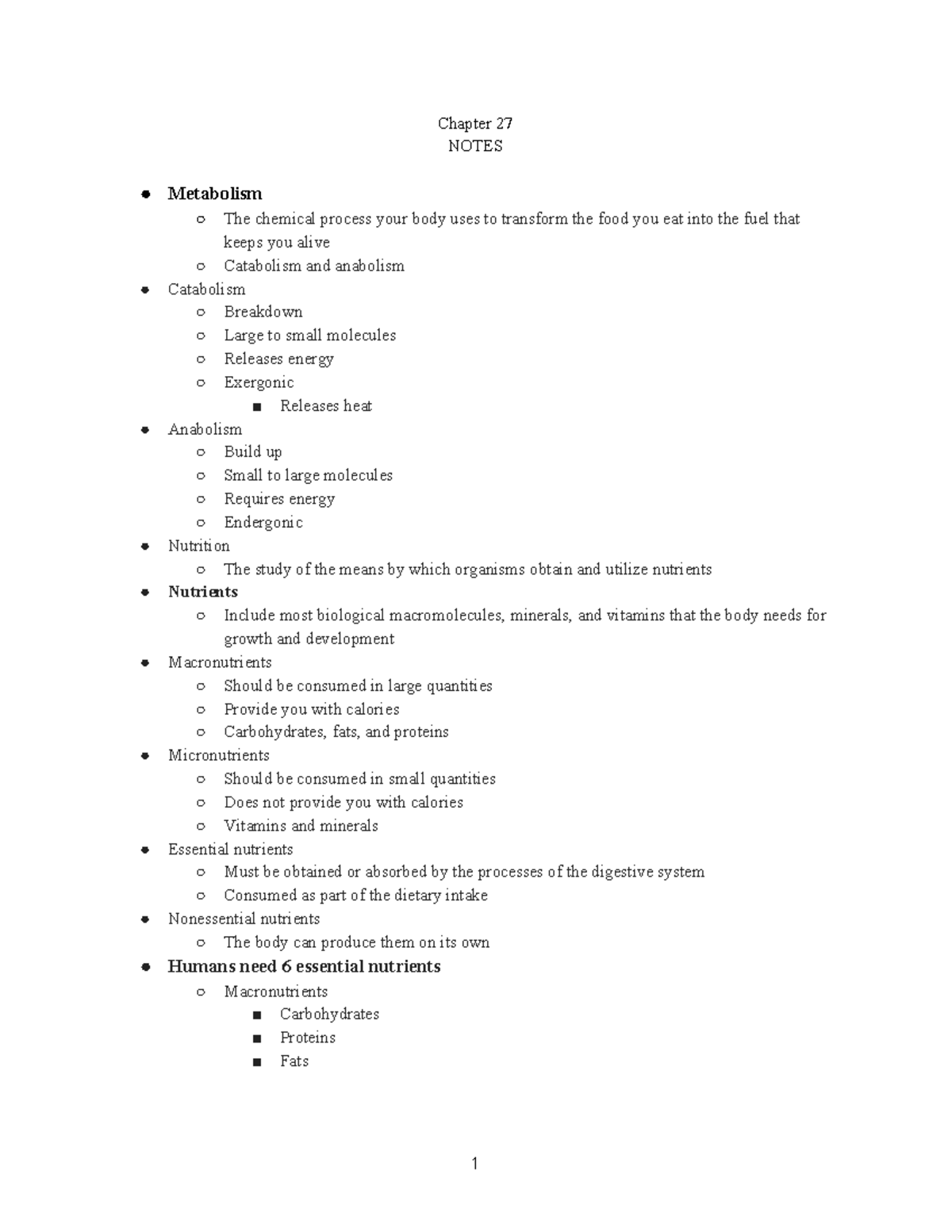 Chapter 27 - Lecture notes for Dr. Kirifides PowerPoint presentations ...