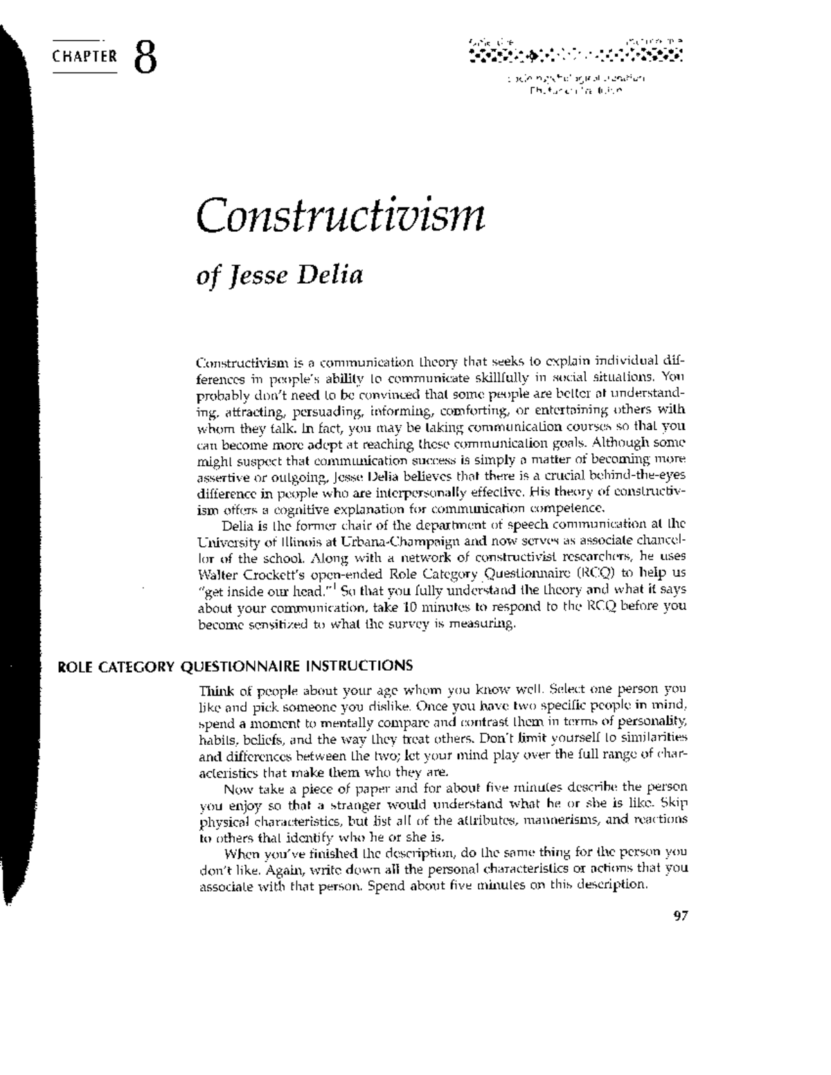 Constructivism - Lecture Notes - BIOL 1200 - Studocu