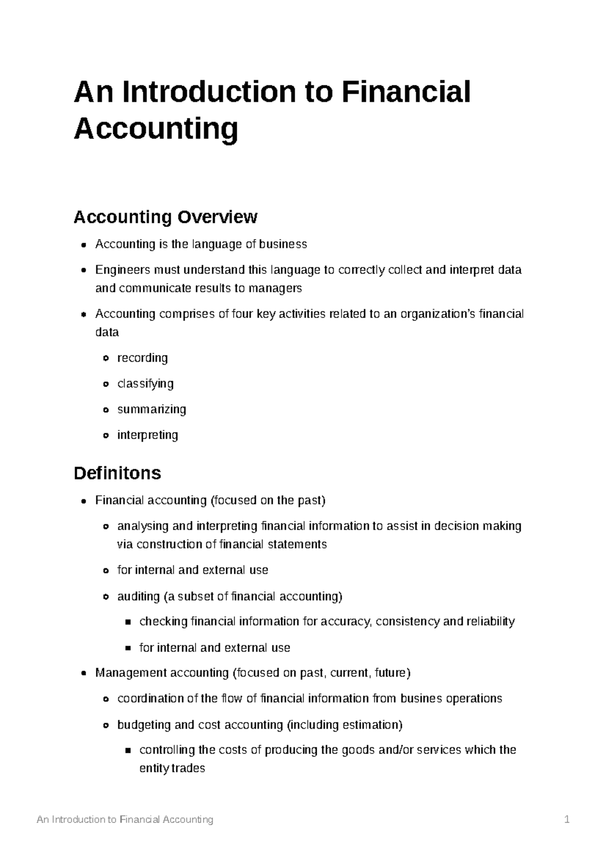 An Introduction to Financial Accounting - An Introduction to Financial ...