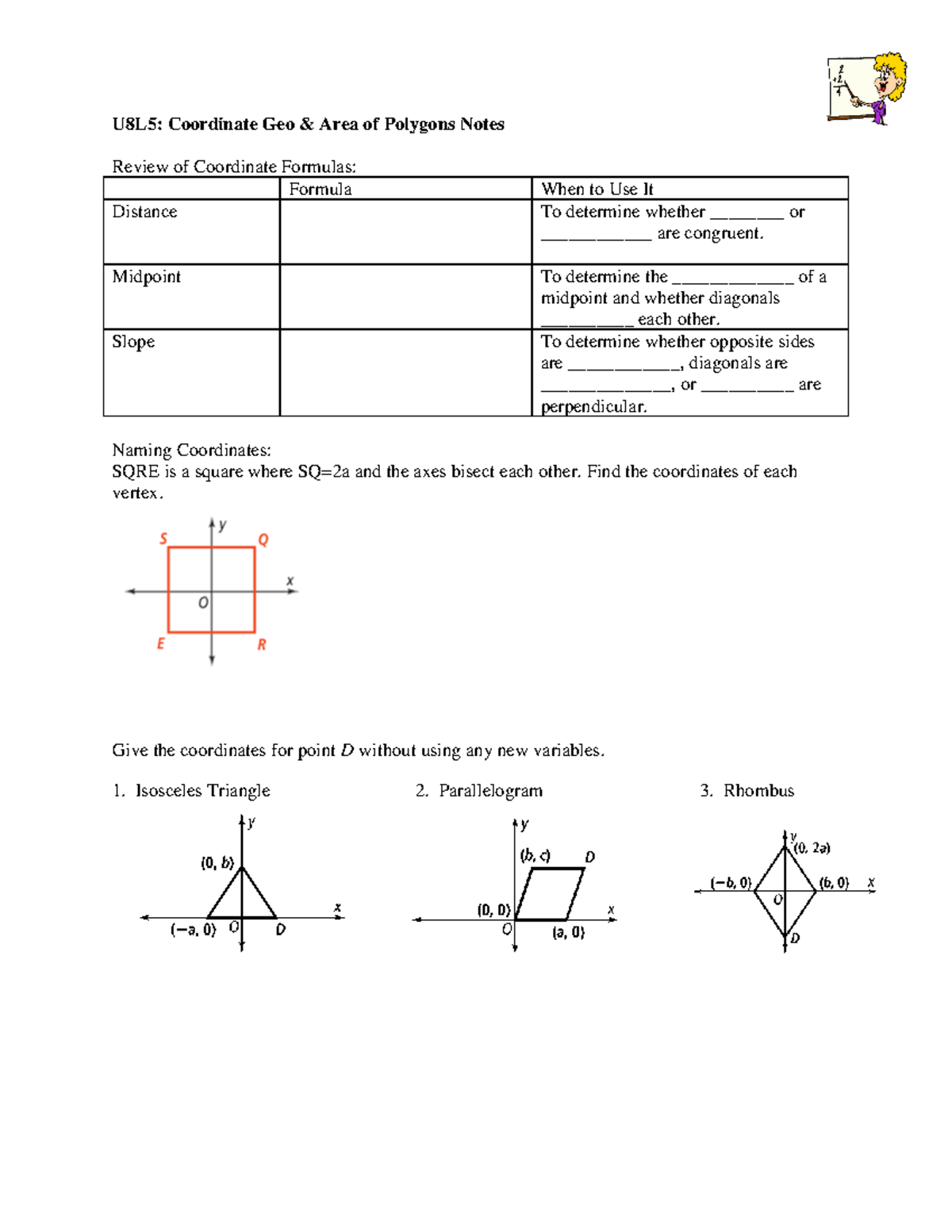 5+-+Coordinate+Geo+&+Area+Notes+(22-23) - U8L5: Coordinate Geo & Area ...