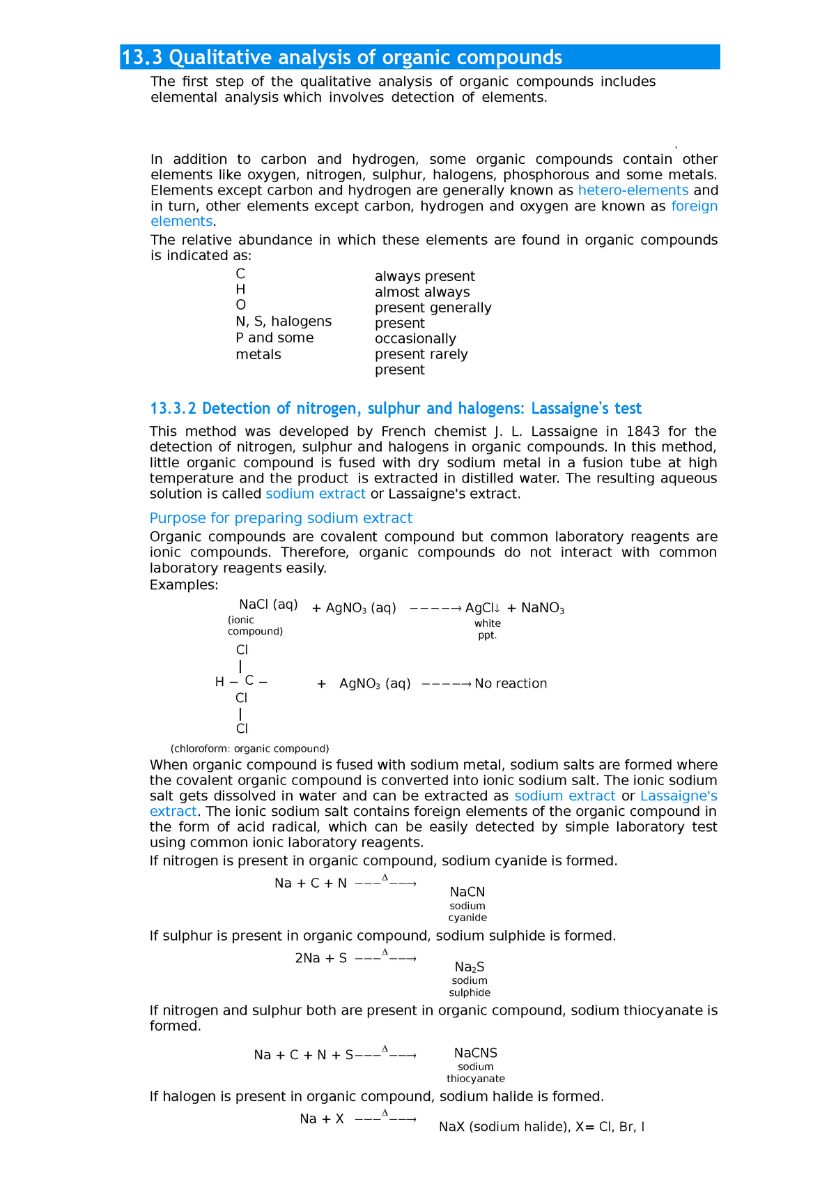 qualitative-analysis-of-organic-compounds-in-addition-to-carbon-and