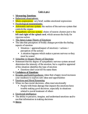 Learning Concepts pt3 - What is Memory? a. Memory The persistence of ...