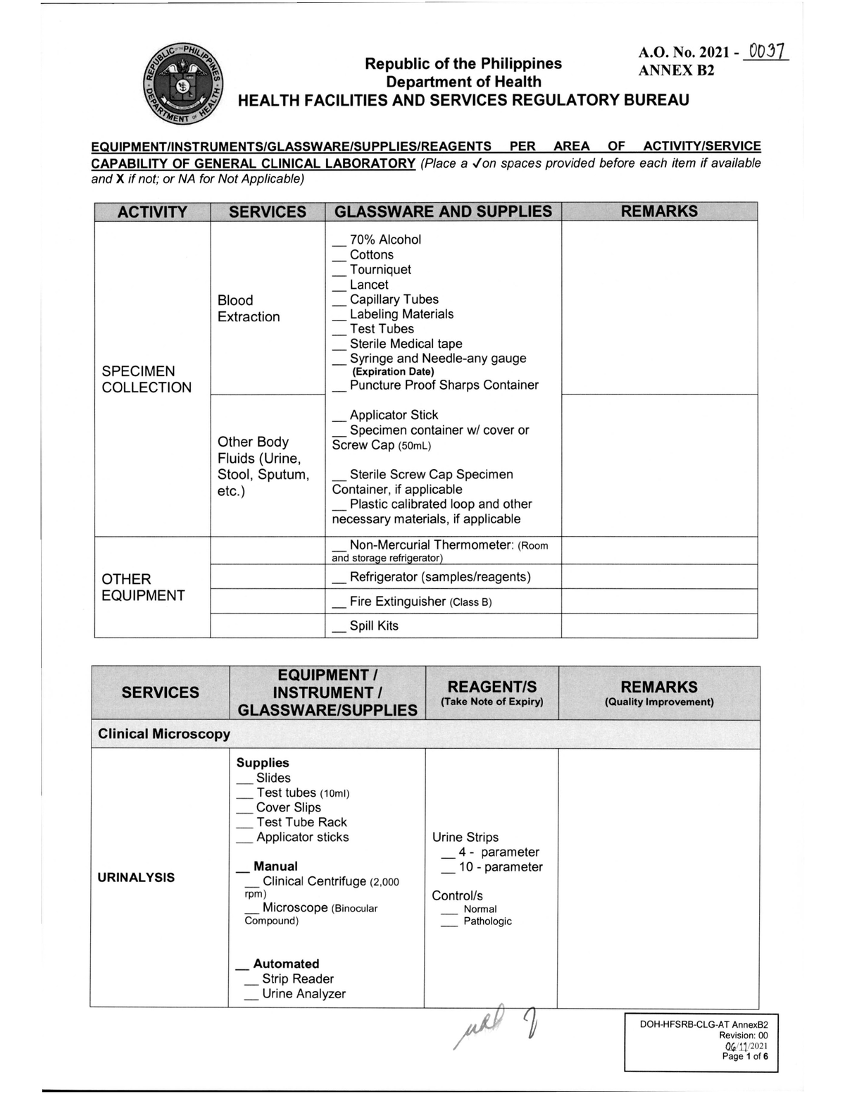 Service Capability AO2021 0037 - A. No. 2021 - 0037 Republic Ofthe ...