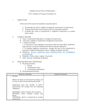 What is the 5E Instructional Model Lesson PLAN - What is the 5E ...