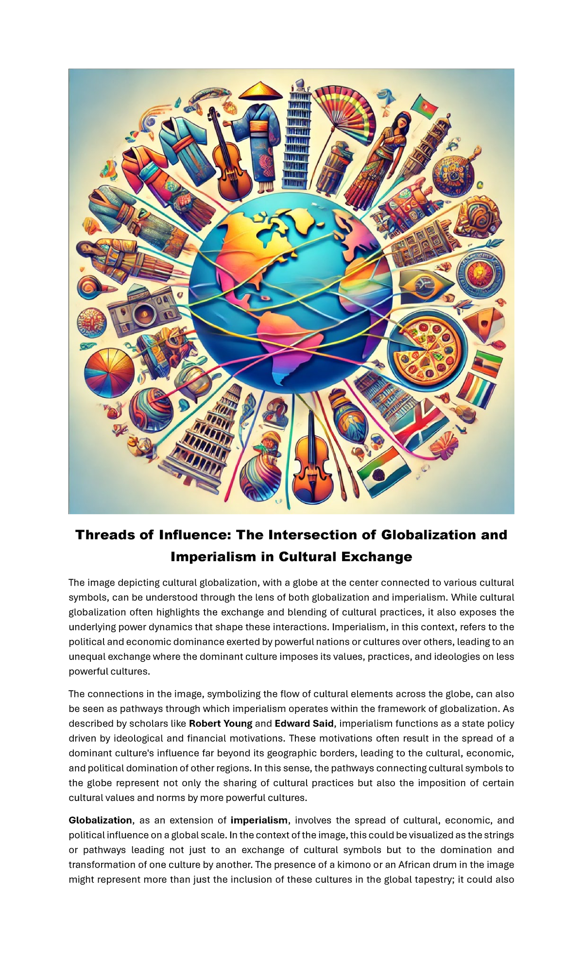Threads of Influence - Globalization and Imperialism - Threads of ...