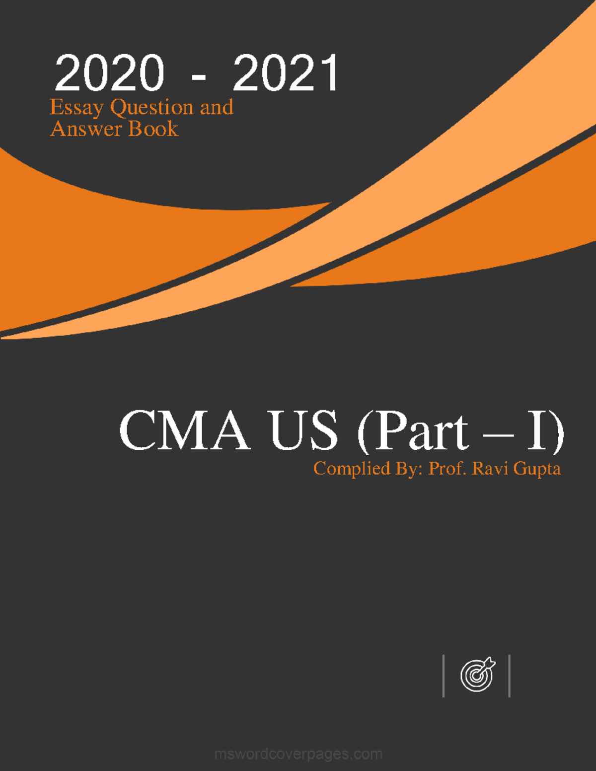 Essay Book RG - CMA US (Part – I) Essay Question and Answer Book ...