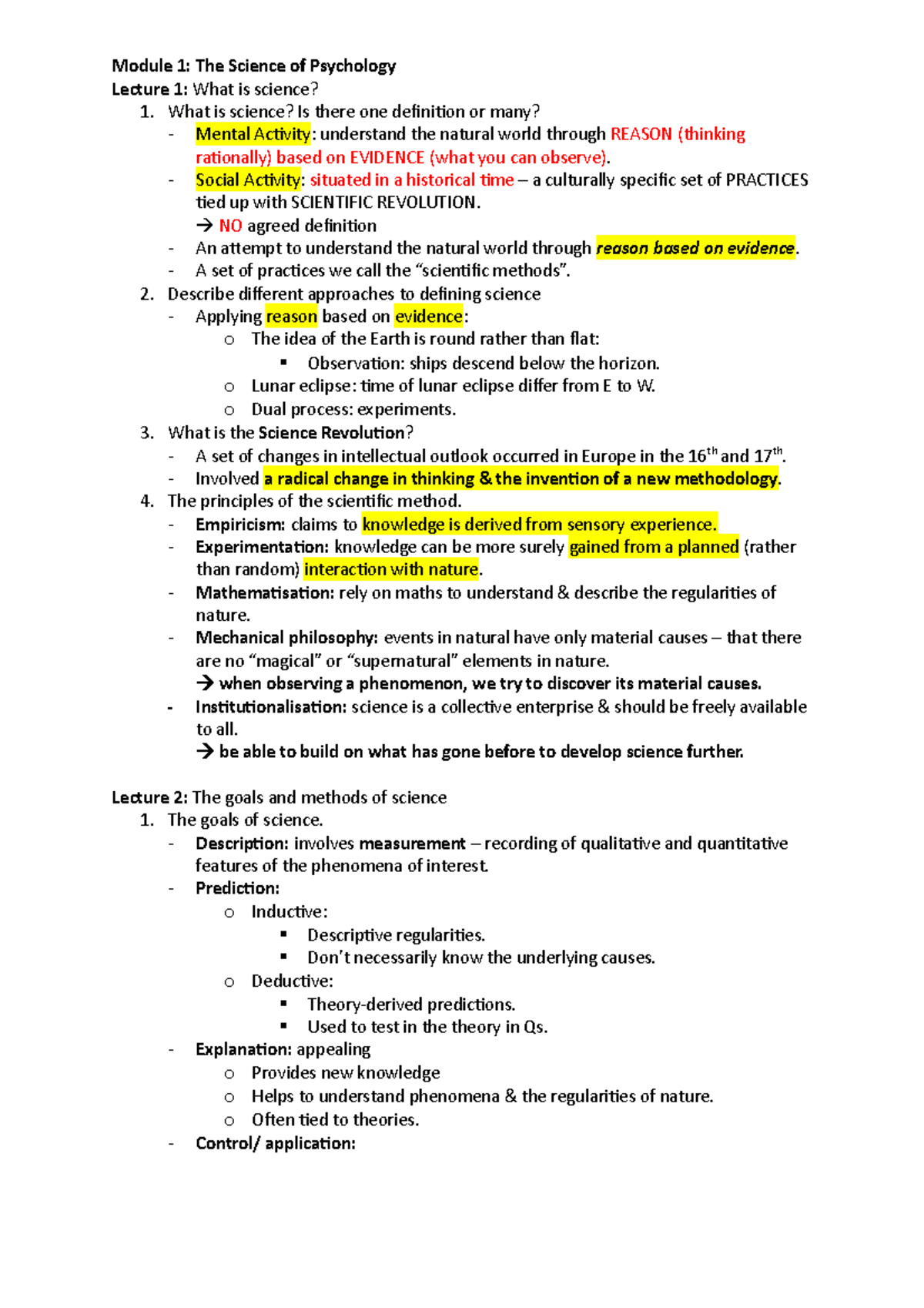 Psychology 1B - Module 1: The Science of Psychology Lecture 1: What is ...