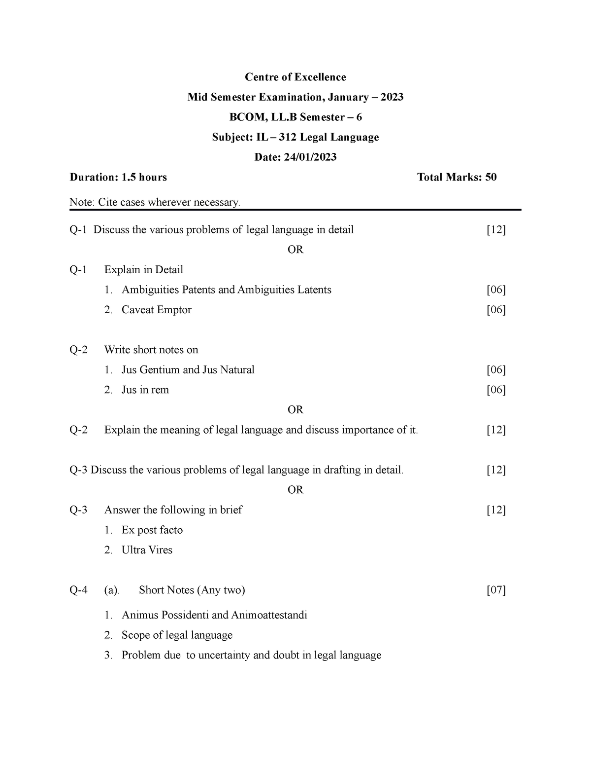 legal-language-sem-6-law-centre-of-excellence-mid-semester