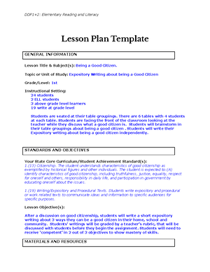 C732 Task 1 - This is a passed Task 1 for Disciplinary Reading at WGU ...