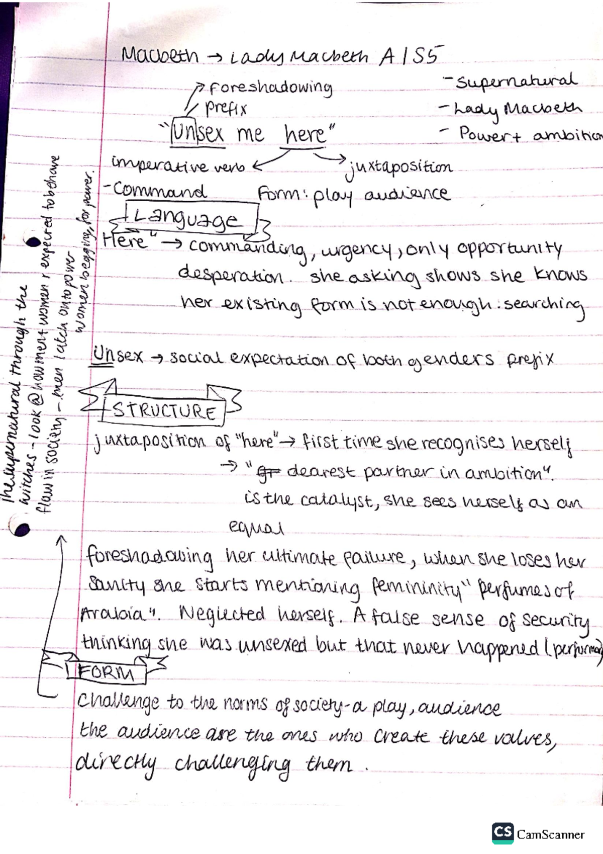 GCSE Macbeth Grade 9 analysis and example essays - Studocu