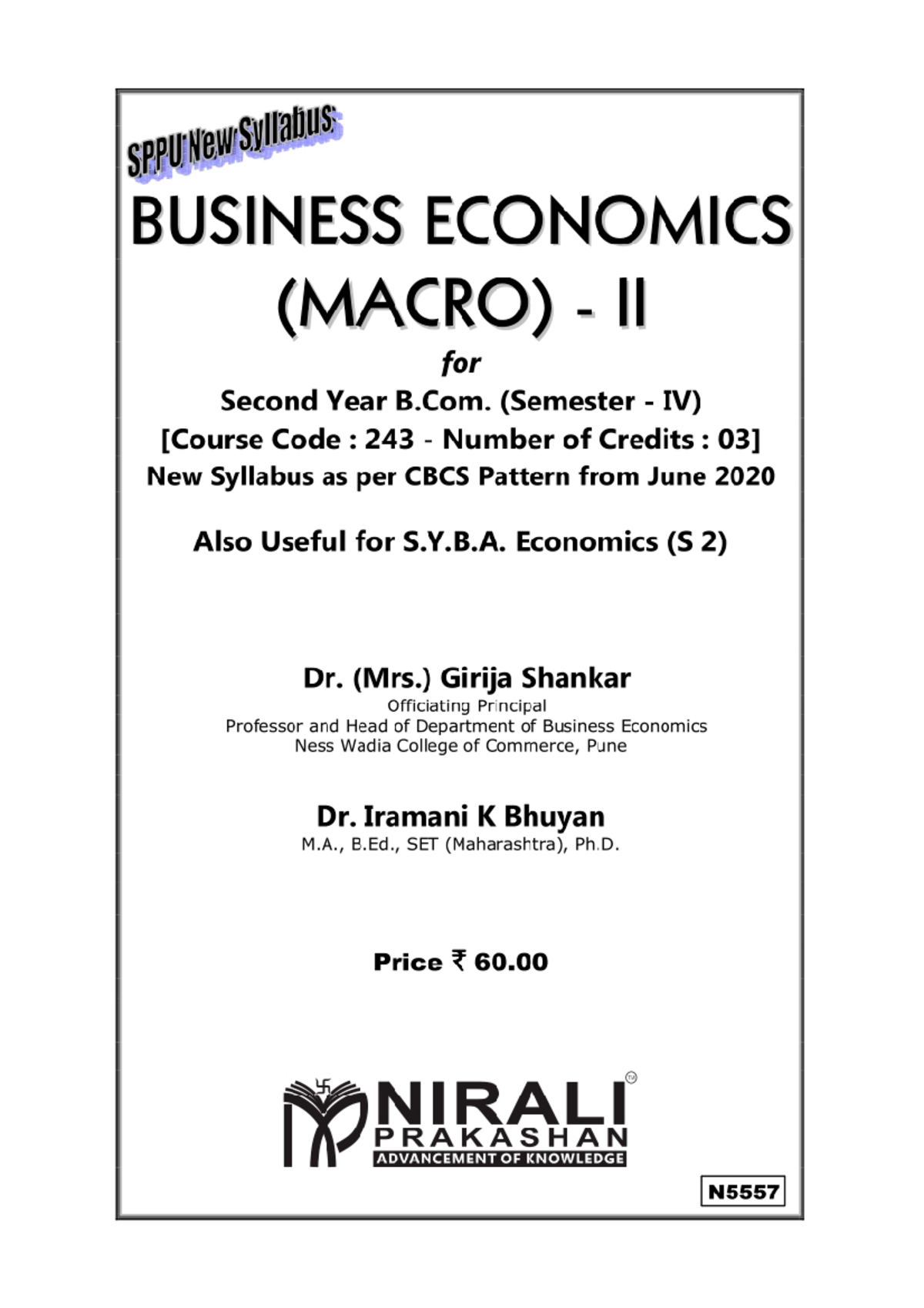 Business economics - S.Y.BCOM E-BOOKS - Bachelors in commerce - Studocu