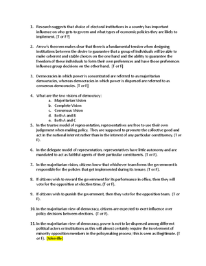 POLS EXAM 1 - POL/SCI study guide with answers/practice - POLS EXAM 1 ...