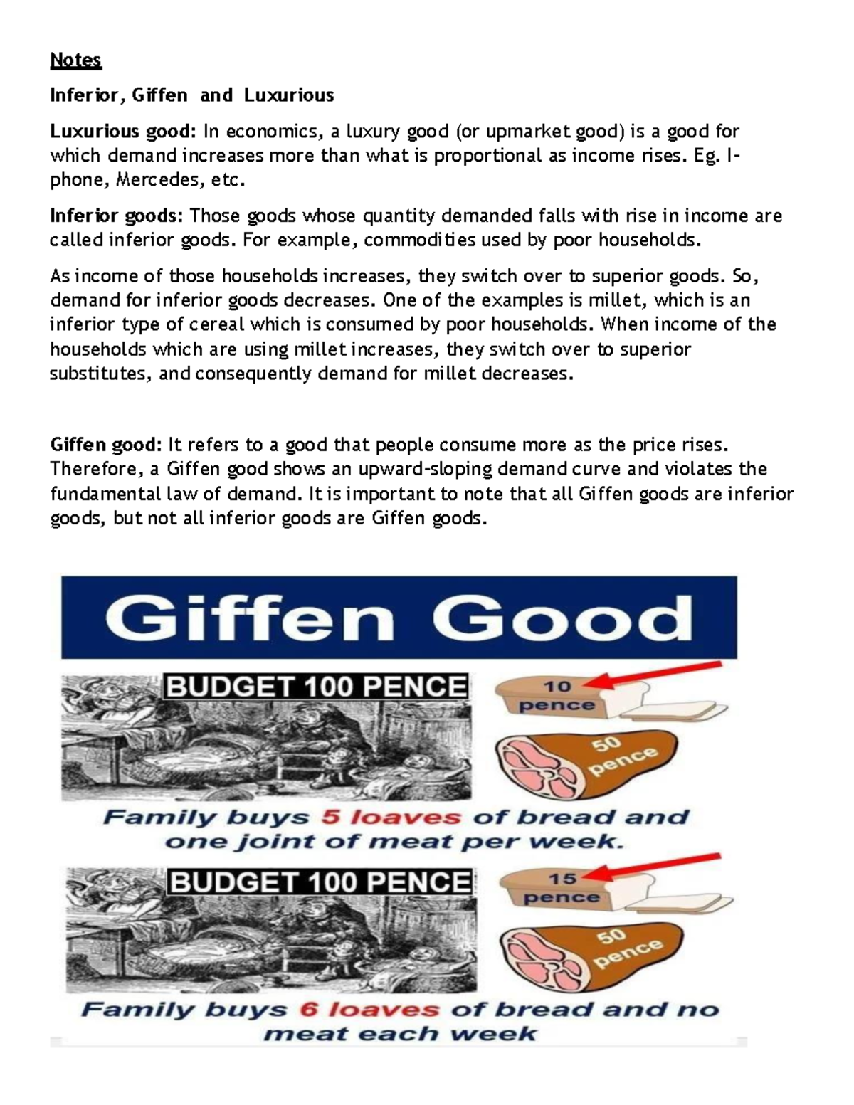 What Is Giffen Goods With Example