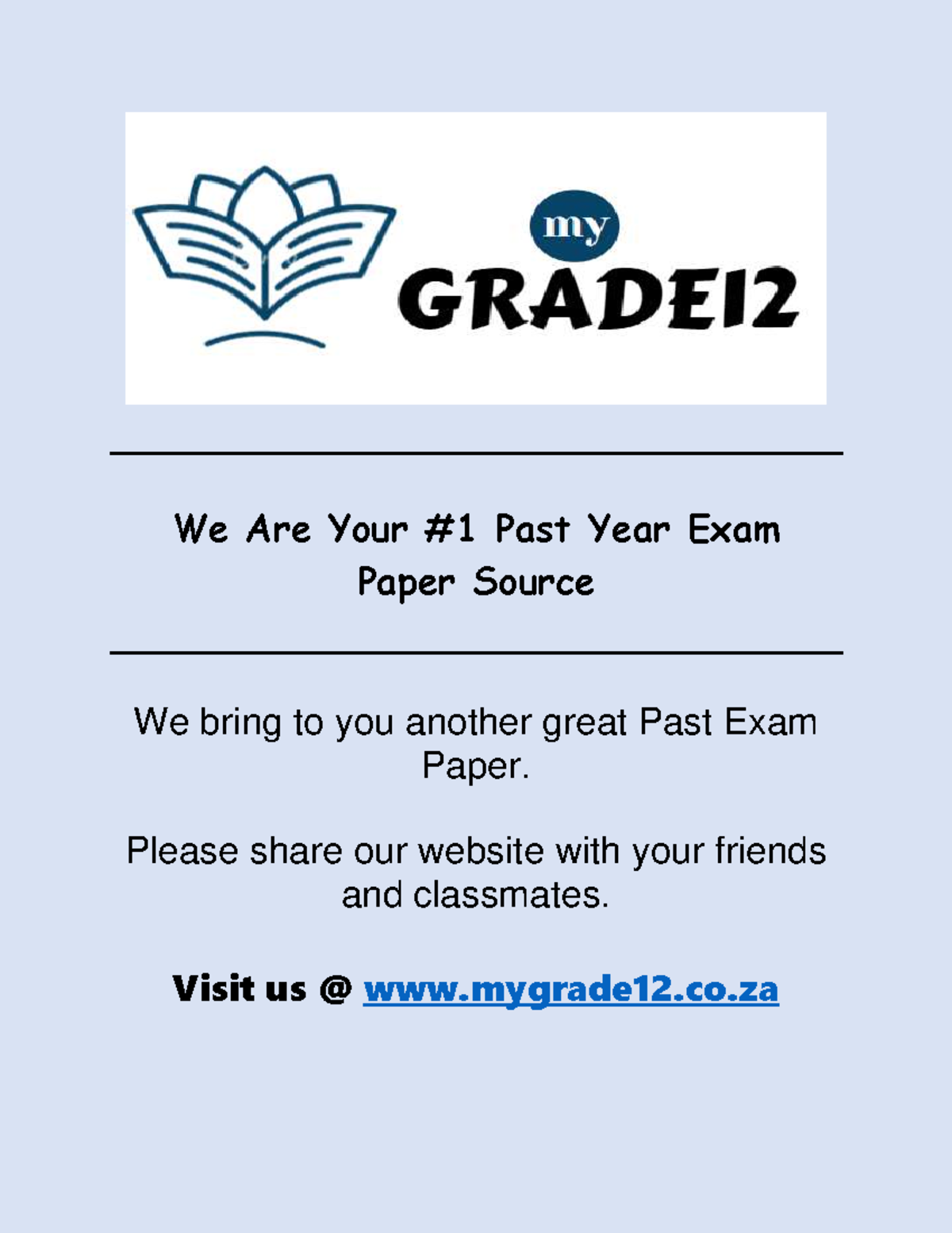 Mathematics-P2-Feb-March-2017-Memo-Afr-Eng - We Are Your #1 Past Year ...