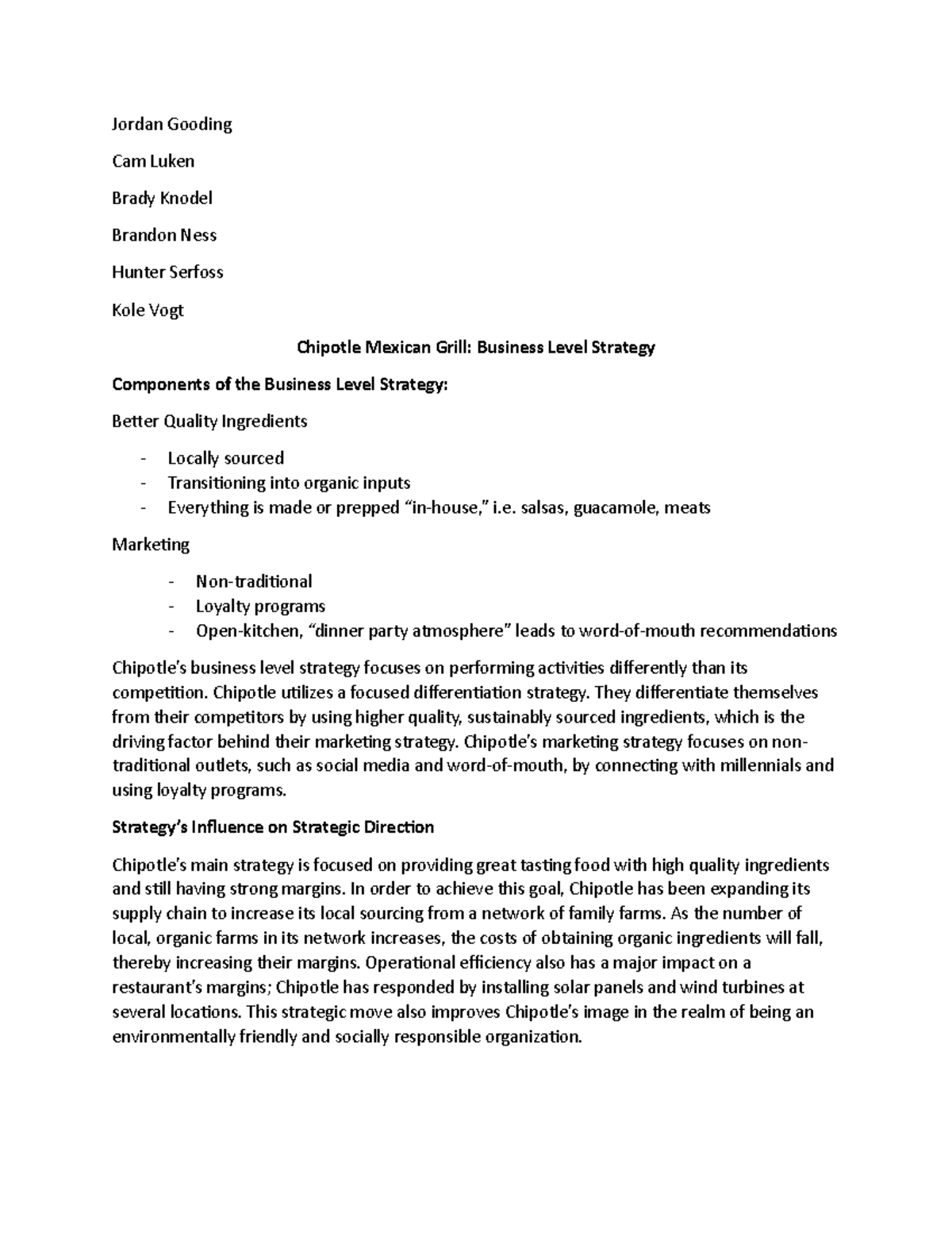Chipotle Case - Grade: A - Jordan Gooding Cam Luken Brady Knodel ...