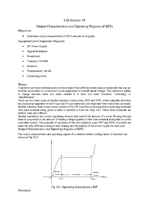 Lab#3 - Course for basic electronics - Lab Session 03 Half Wave ...