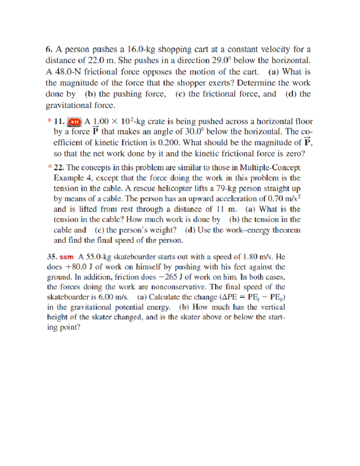 Ch 06 Questions - PHYSICS 1A03 - Studocu