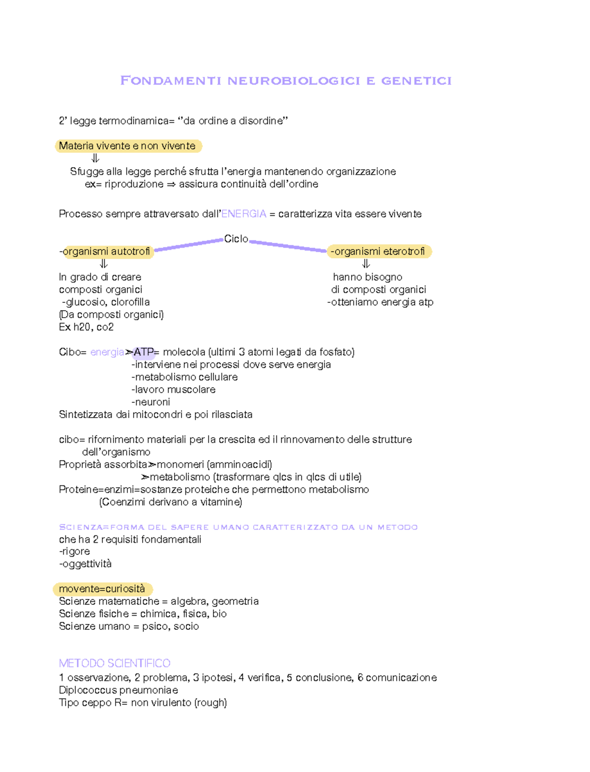 Fondamenti - Appunti Completamente Sostitutivi - Fondamenti ...