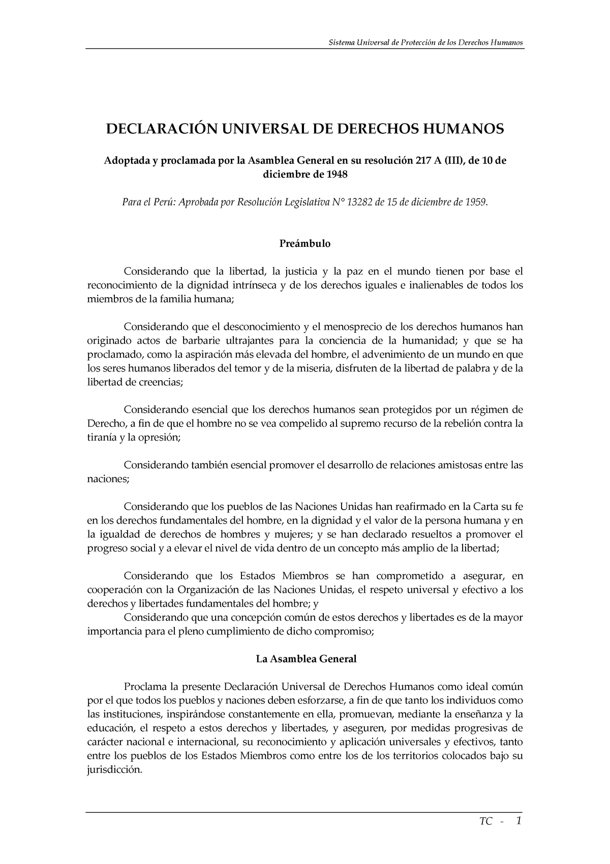 Declaración-universal-de-DDHH 0 - DECLARACI”N UNIVERSAL DE DERECHOS ...